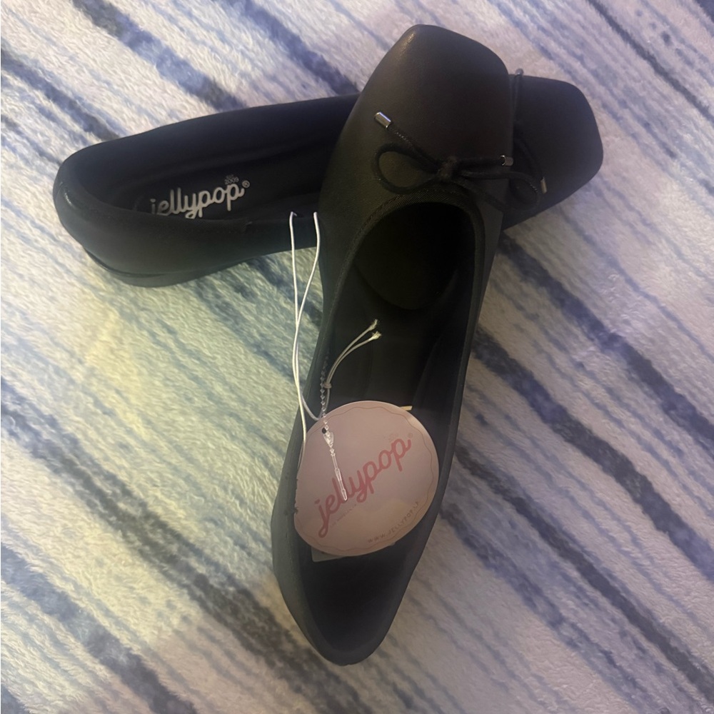 Jellypop Women's Classic Black Flats
